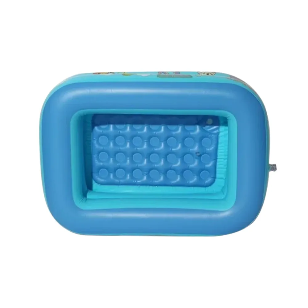 Sangda Three-Ring Rectangular Inflatable Pool – 120 x 90 x 36 cm Sangda Three-Ring Rectangular Inflatable Pool – 120 x 90 x 36 cm