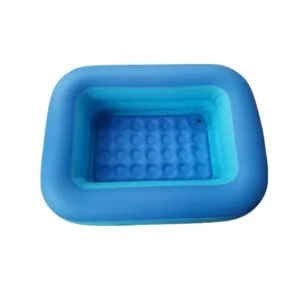 Sangda Three-Ring Rectangular Inflatable Pool – 120 x 90 x 36 cm
