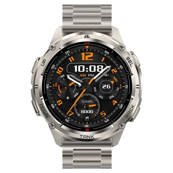 KOSPET TANK T3 ULTRA 2 Smartwatch – Special Edition – Silver Color KOSPET TANK T3 ULTRA 2 Smartwatch - Special Edition - Silver Color