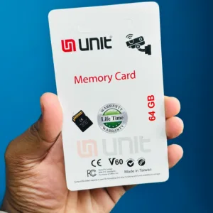 UNIT 64GB Memory Card Class 10 Memory Card Full HD Video