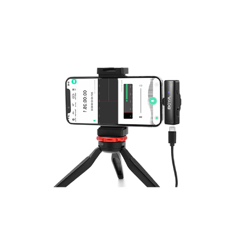 Boya BOYALINK A2 All-In-One Design Wireless Microphone System Without Charging Case Boya BOYALINK A2 All-In-One Design Wireless Microphone System Without Charging Case