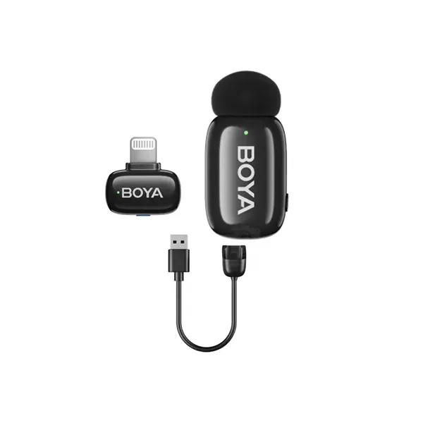BOYA Mini-16 Ultra-Compact Wireless Microphone for IOS Devices BOYA Mini-16 Ultra-Compact Wireless Microphone for IOS Devices