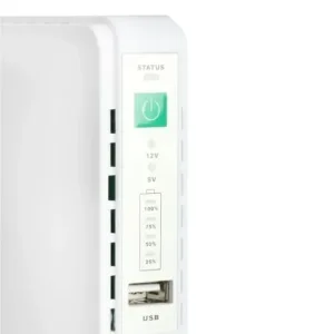 SKE POE 432P Mini DC UPS 25Watt 5v 9v 12v & PoE support 15/24v - 10400MAH