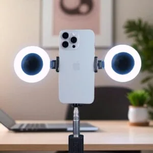 Plokama K9 Pro Double LED Selfie Stick Tripod