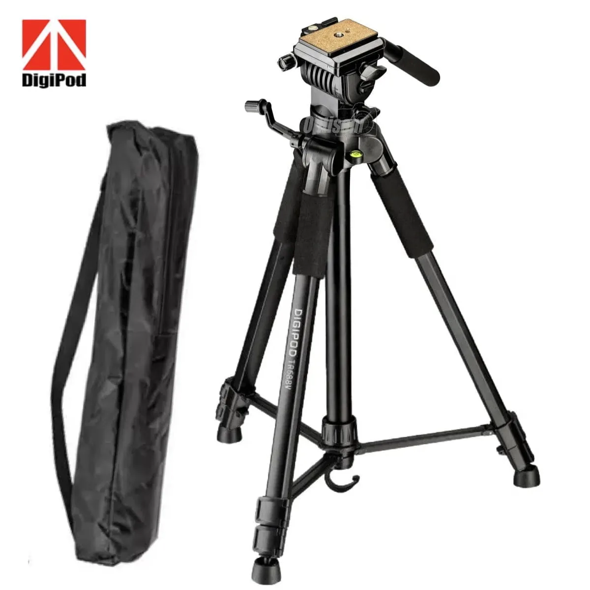 Best Quality Video Tripod For DSLR, Camcorder, Smartphone- DIGIPOD TR-688V (5.5 feet) Best Quality Video Tripod For DSLR, Camcorder, Smartphone- DIGIPOD TR-688V (5.5 feet)