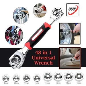 48 in 1 Universal Head Socket Wrench