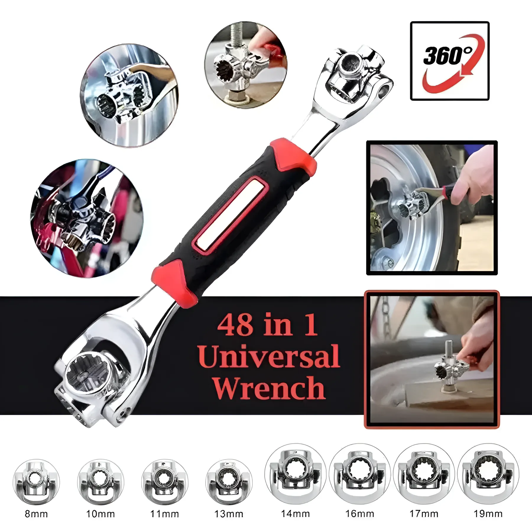48 in 1 Universal Head Socket Wrench 48 in 1 Universal Head Socket Wrench