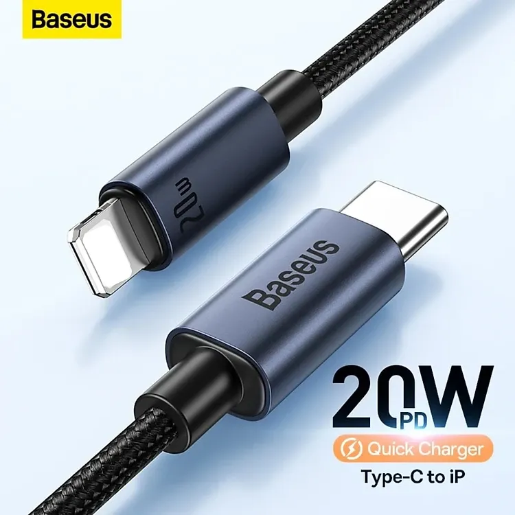 Baseus CAJY010101 Minimalist Type-C to Lightning Fast Charging Data Cable Baseus CAJY010101 Minimalist Type-C to Lightning Fast Charging Data Cable