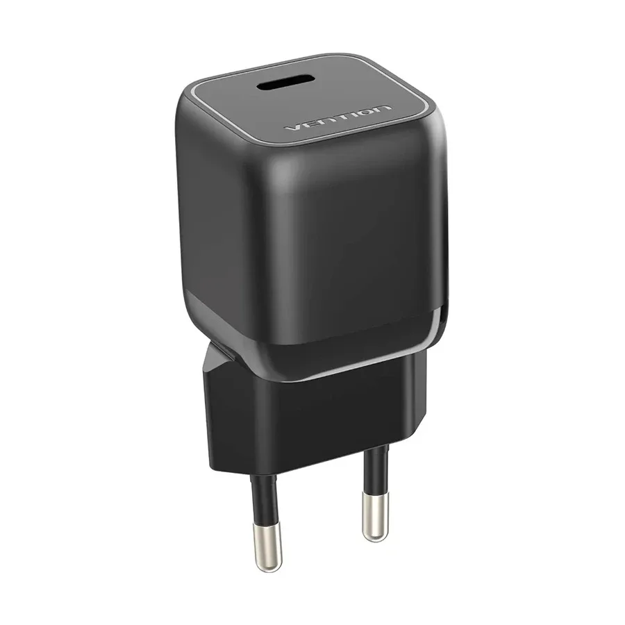 VENTION FAKB0-EU 30W USB-C GaN Charger - Black VENTION FAKB0-EU 30W USB-C GaN Charger - Black