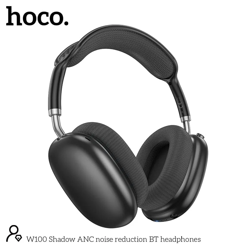 Hoco W100 Shadow ANC Bluetooth Headphones Hoco W100 Shadow ANC Bluetooth Headphones