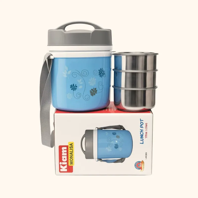 Kiam Monalisa Lunch Hot Pot (3 Container) Kiam Monalisa Lunch Hot Pot (3 Container)