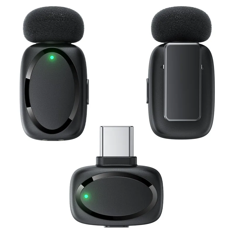 Acefast R2 Wireless Lavalier Microphone – Dual Mic Acefast R2 Wireless Lavalier Microphone - Dual Mic