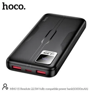 Hoco MMJ15 Resolute 22.5W Fast Charging Power Bank - 10000mAh