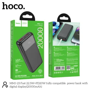 Hoco MMJ23 Resolute 22.5W Fast Charging Power Bank - 20000mAh