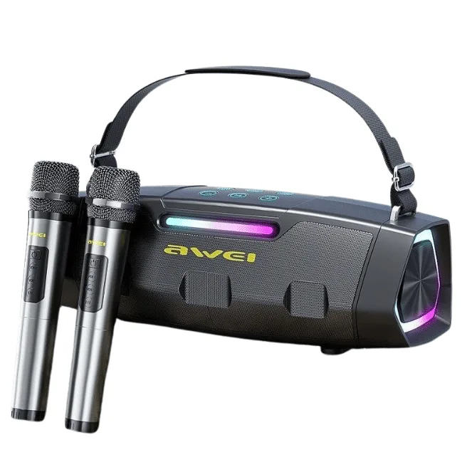 Awei KT28 Portable Karaoke Bluetooth Speaker – 30W Awei KT28 Portable Karaoke Bluetooth Speaker – 30W