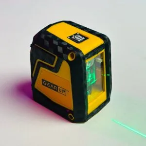 GearUP Precision Self-Leveling Cross Line Laser Level – Ultra-Bright Green Beam