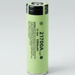 21700A Lithium-Ion Rechargeable Battery – 4.2V 5000mAh High Capacity (Made in Japan)