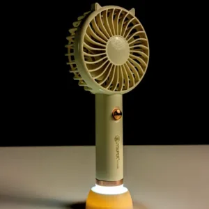 JYSUPER JY-2320 Portable Handheld Mini Fan with Integrated LED light