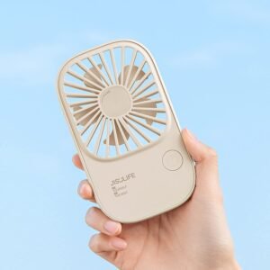 JISULIFE FA49 2000mAh USB Rechargeable Powerful Handheld Fan