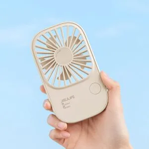 JISULIFE FA49 2000mAh USB Rechargeable Powerful Handheld Fan