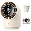 Aecooly Tb01 Touch Control Desk Fan, 100 Speeds Quiet Bedroom Digital Display 8000mAh