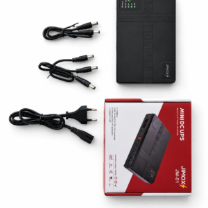 JIMOX JM-01 Multi-Output Mini UPS for Router & ONU (10400mAh, Fast Charging)