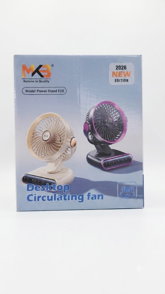 MKB Power Stand F20 Desktop Circulating Fan MKB Power Stand F20 Desktop Circulating Fan