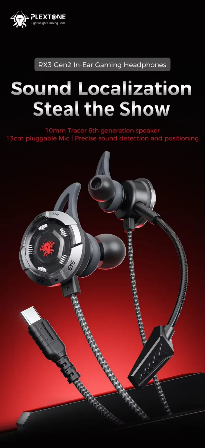 Plextone RX3 Gen 2 High Benchmark Earphones Plextone RX3 Gen 2 High Benchmark Earphones