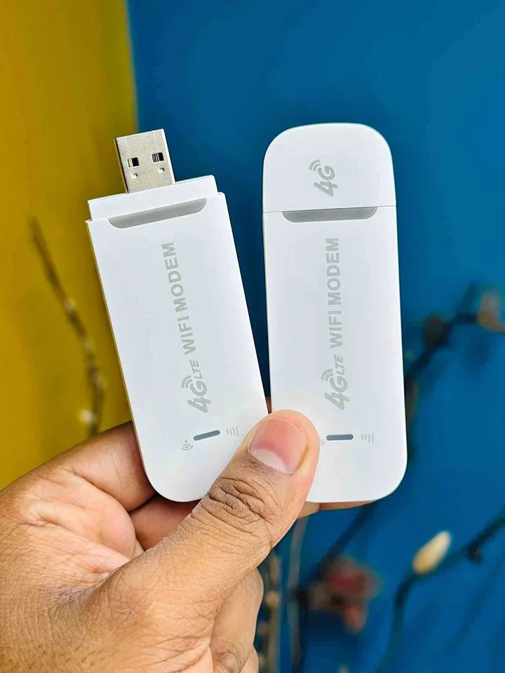 4G LTE WiFi Modem- Support All Bangladesh SIM Cards- White Color 4G LTE WiFi Modem- Support All Bangladesh SIM Cards- White Color