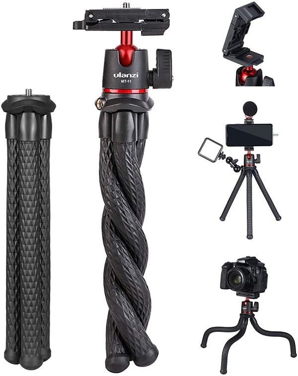 Ulanzi MT11 Octopus Tripod For DSLR Camera & Smartphones Ulanzi MT11 Octopus Tripod For DSLR Camera & Smartphones