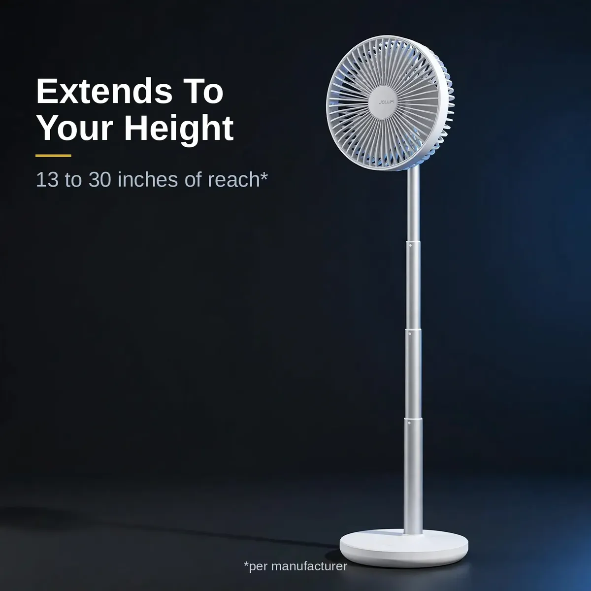 JISULIFE FA13P telescoping pole extending from 13 to 30 inches