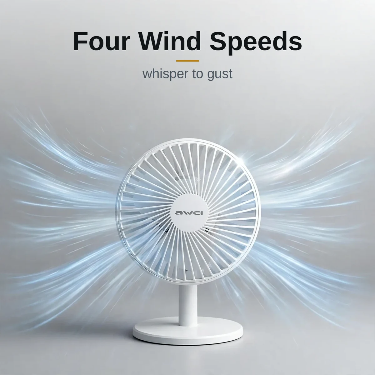 Awei F21 four speed settings for adjustable cooling