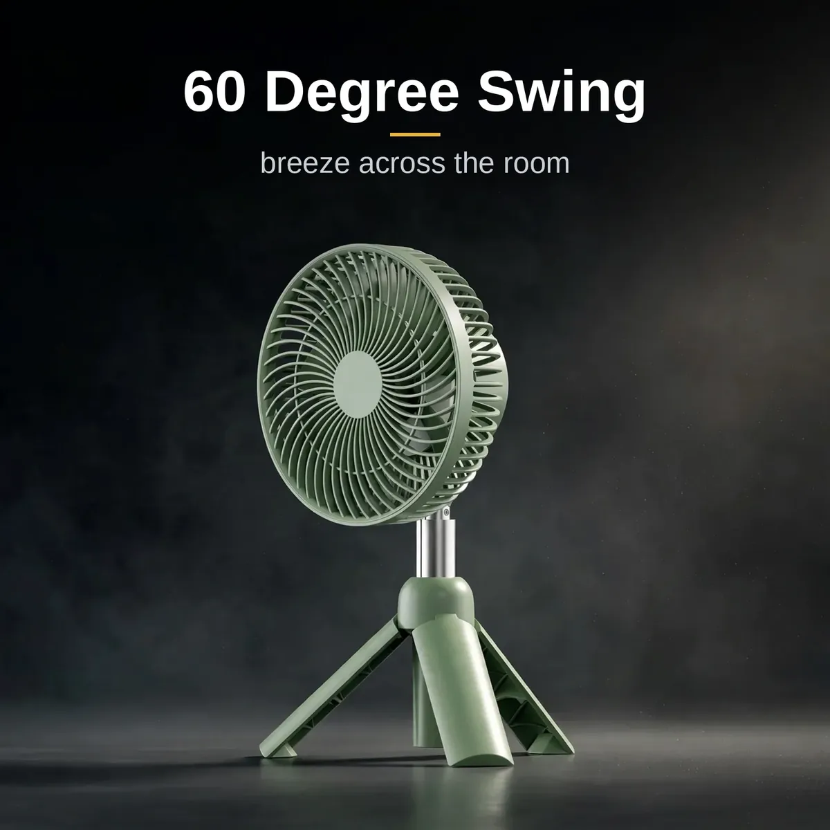 Xiaomi AISOLOVE F5 Pro 60 degree swing sweeping the breeze across the room