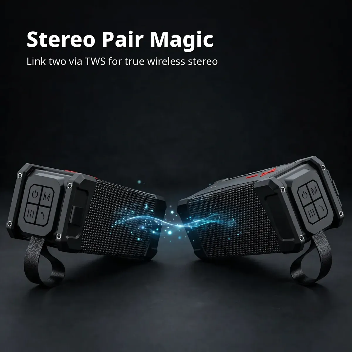 Hoco HC6 TWS card — Stereo Pair Magic. Link two via TWS for true wireless stereo.