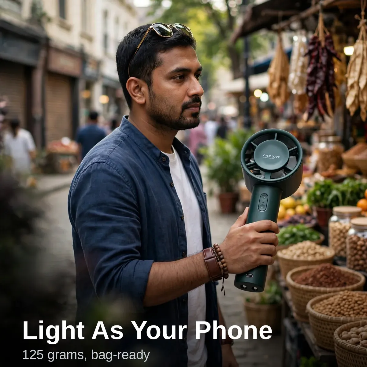 Xiaomi AISOLOVE F01 market outing, 125 grams bag-ready