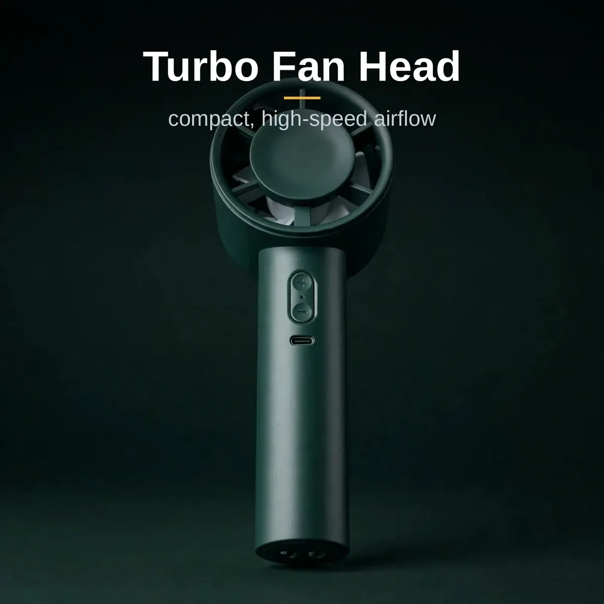 Xiaomi AISOLOVE F01 turbo fan head with compact high-speed airflow