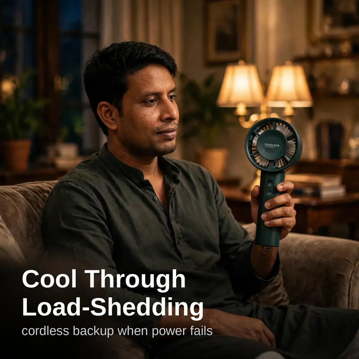 Xiaomi AISOLOVE F01 cooling through load-shedding evenings
