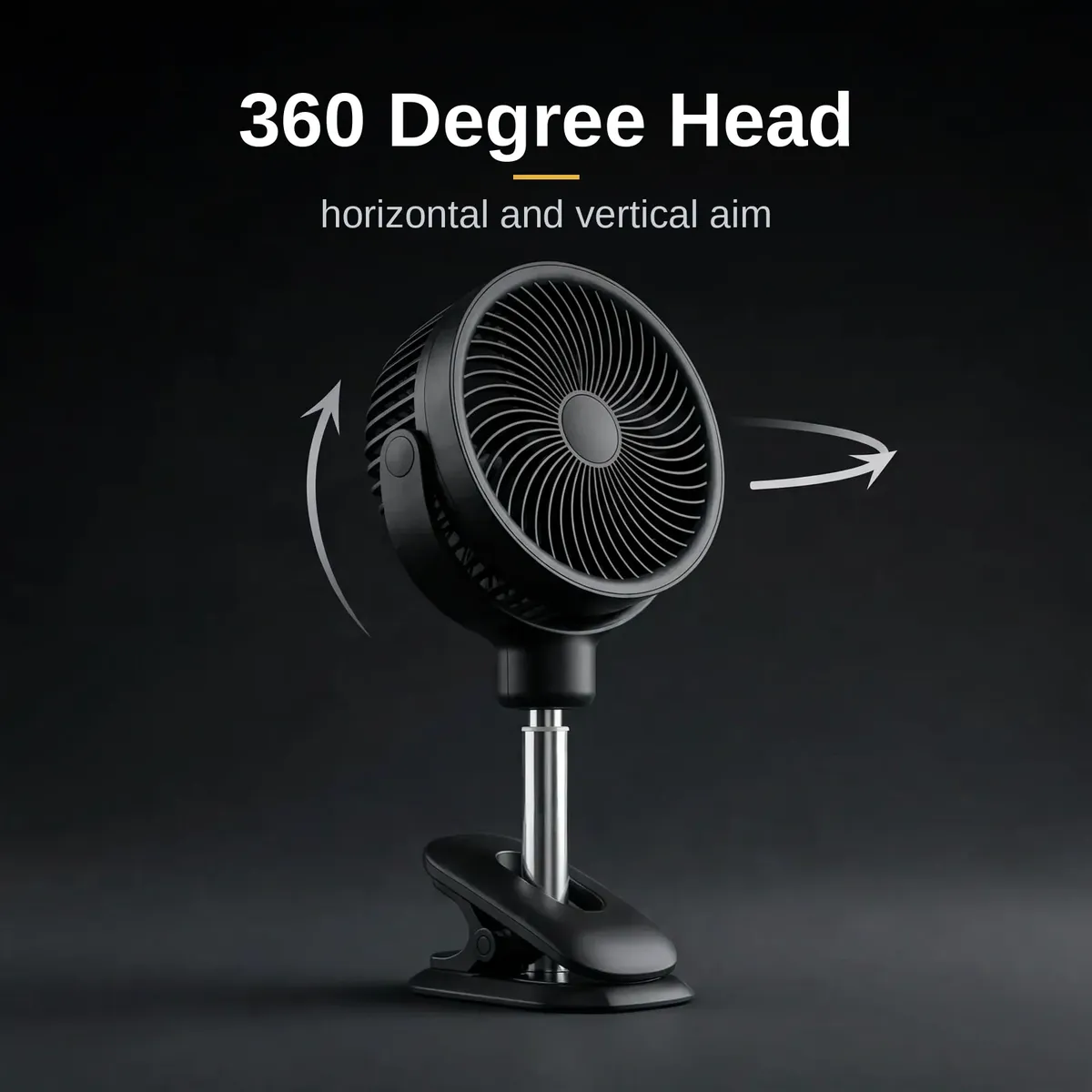 XUNDD XDOT-063 360 degree rotating fan head