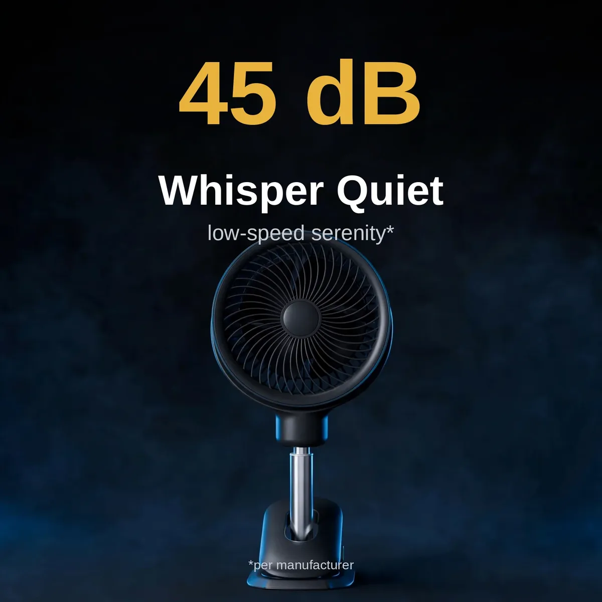 XUNDD XDOT-063 whisper quiet 45 decibel operation