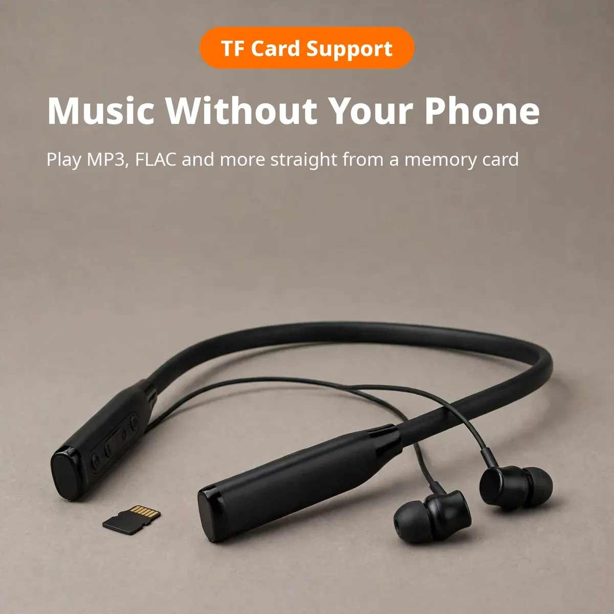 ACEFAST N7 TF card card — Music Without Your Phone. TF Card Support chip; play MP3, FLAC and more straight from a memory card.