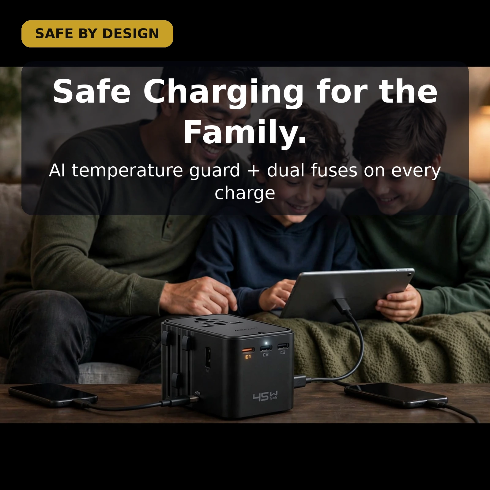 ACEFAST Z8 universal travel adapter