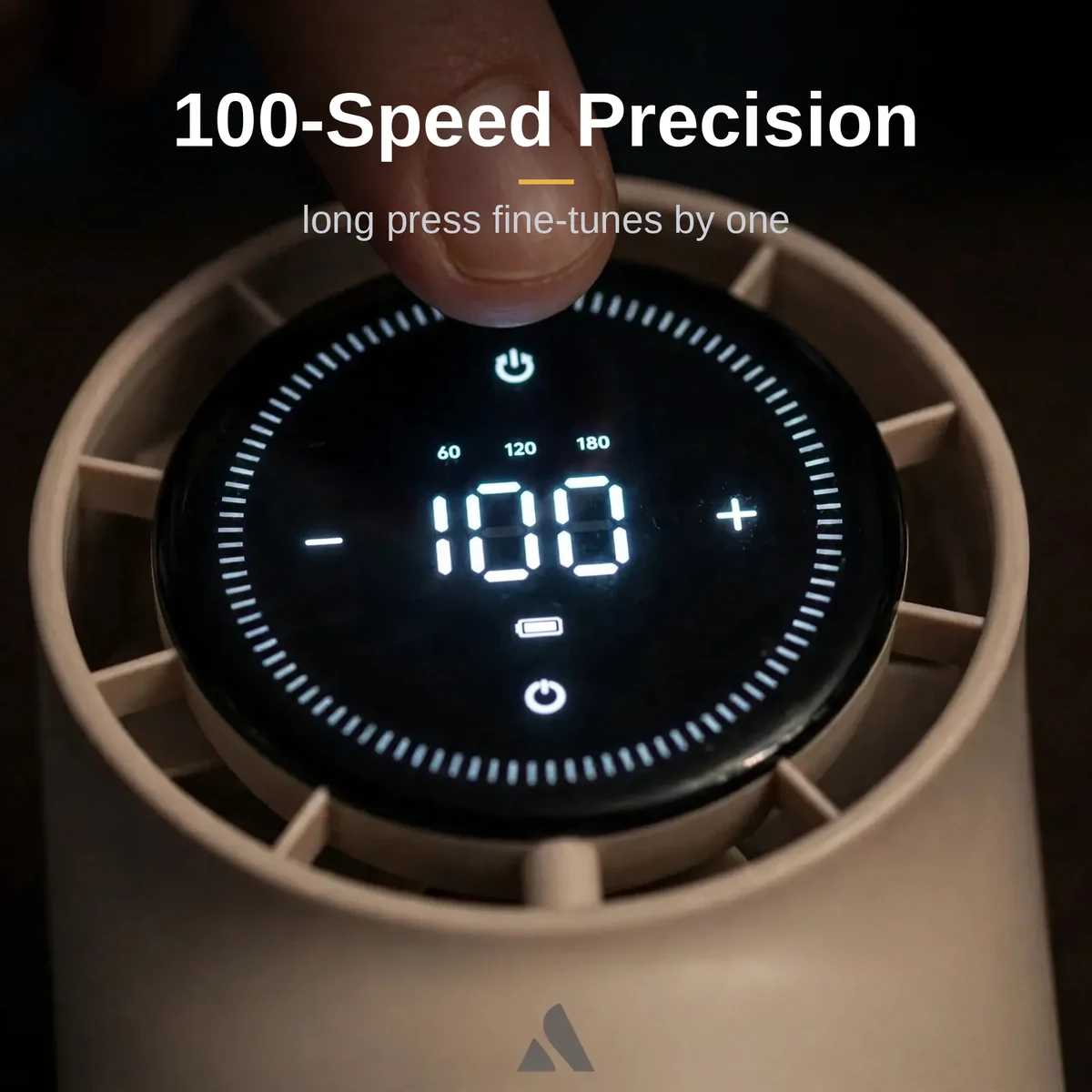Aecooly TB01 100 speed levels touch control demonstration