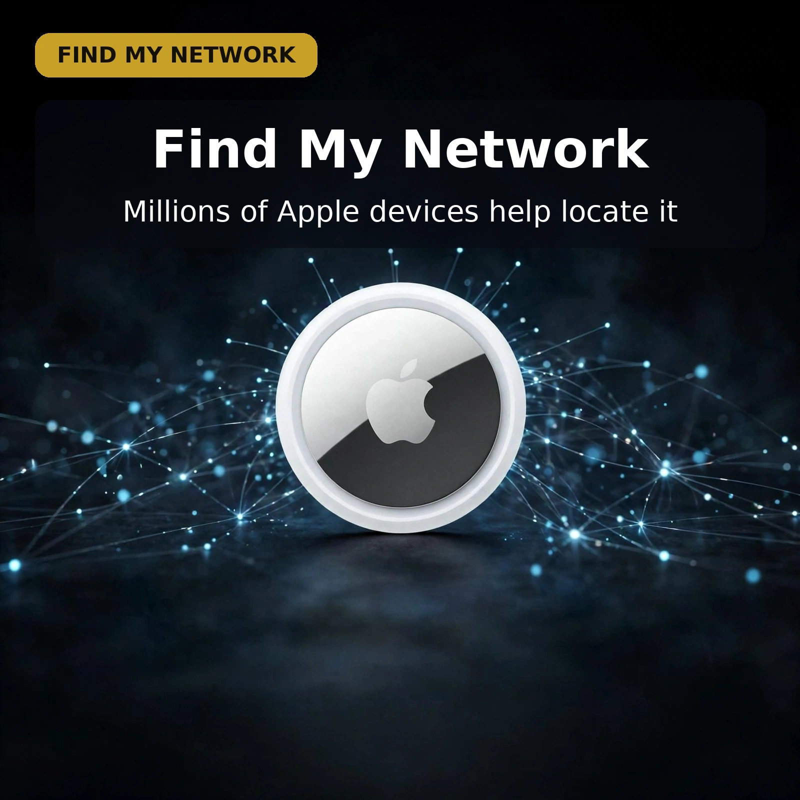 Apple AirTag 4 Pack Precision Finding