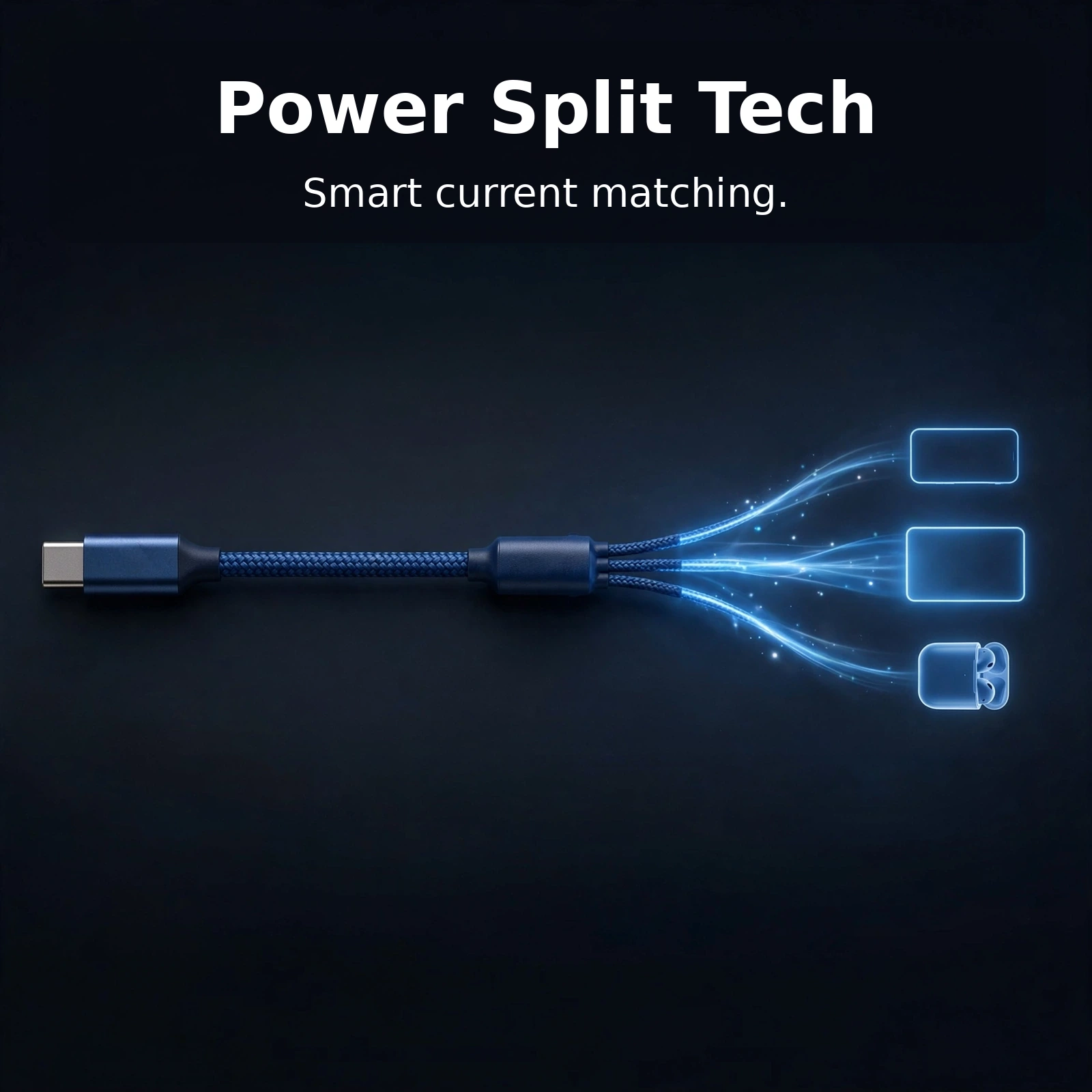 Baseus 3 in 1 100W fast charging cable specifications