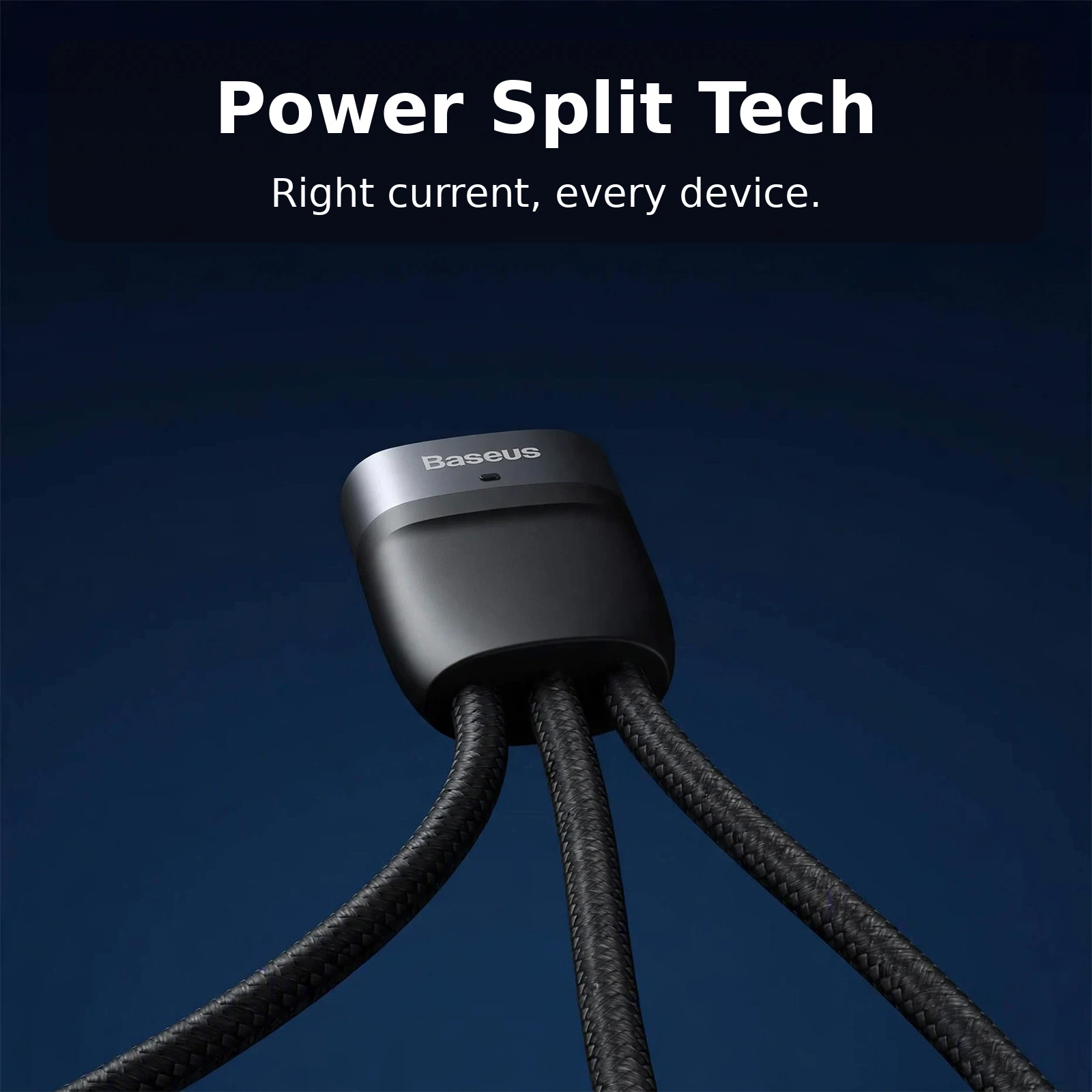 Baseus two for three 100W cable durability