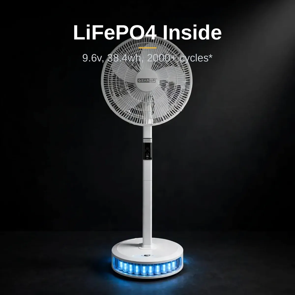 GearUP GP90 LiFePO4 battery with 2000 plus charge cycles