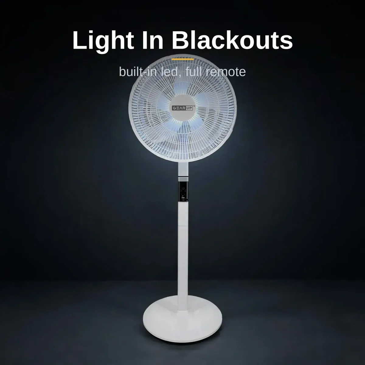 GearUP GP90 built-in emergency LED light and remote control