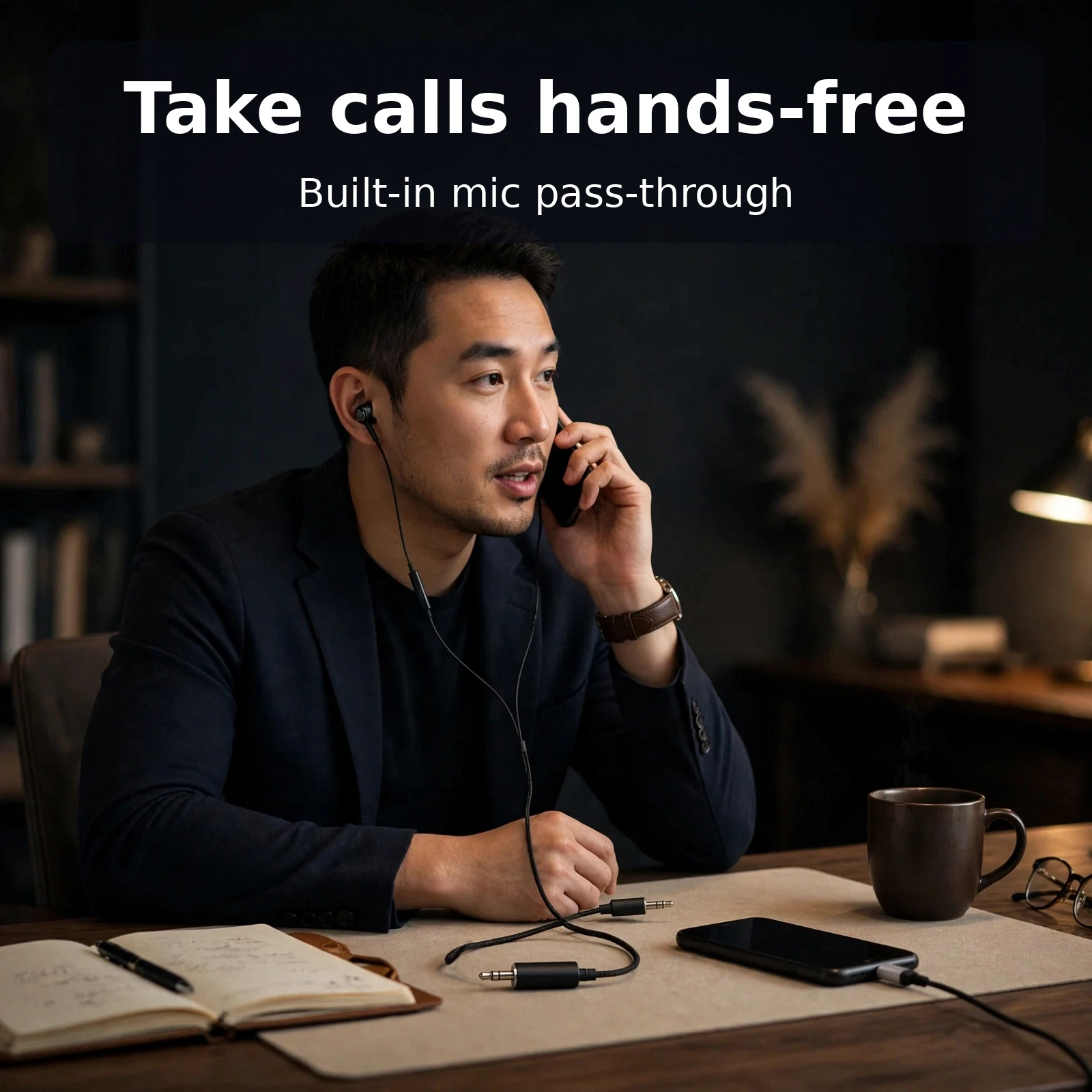 Lightning to 3.5mm connectors on GEEOO AD4