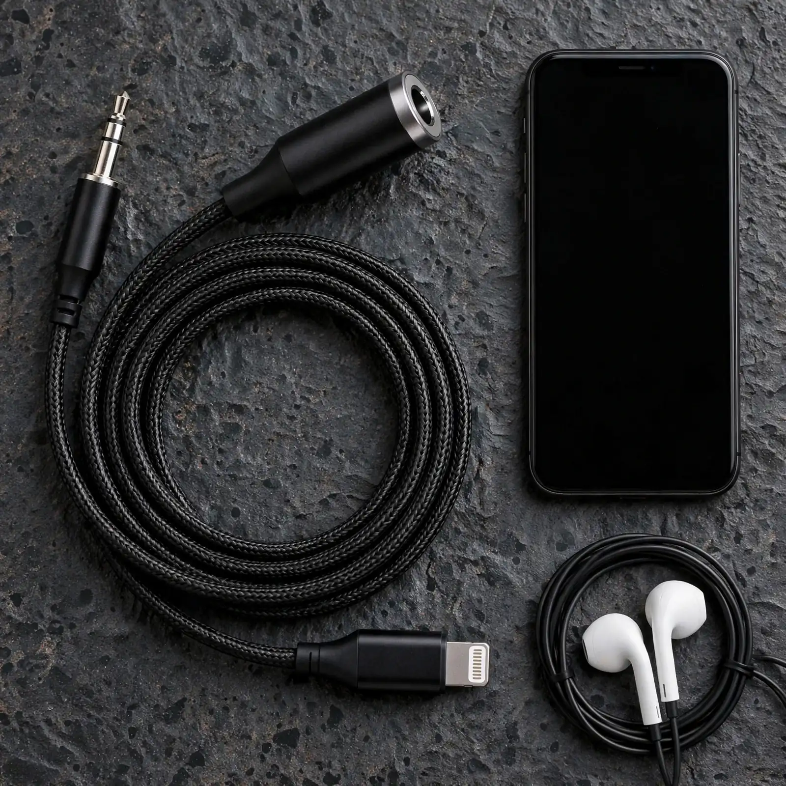 lightning to 3.5mm adapter GEEOO AD4