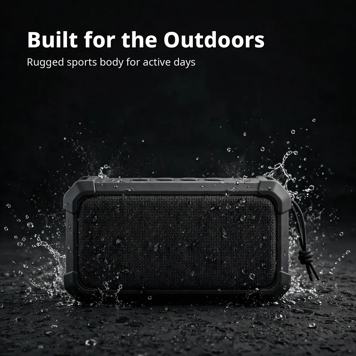 Hoco HC27 rugged card — Built for the Outdoors. Rugged sports body for active days.